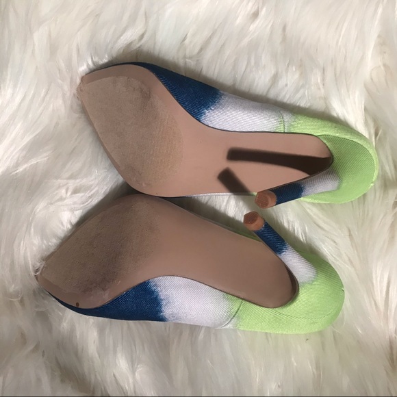5.5 Color Block Pump Heels - Picture 4 of 4